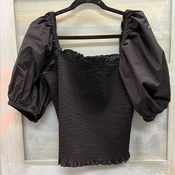 INC International Concepts Tops - INC black shirt